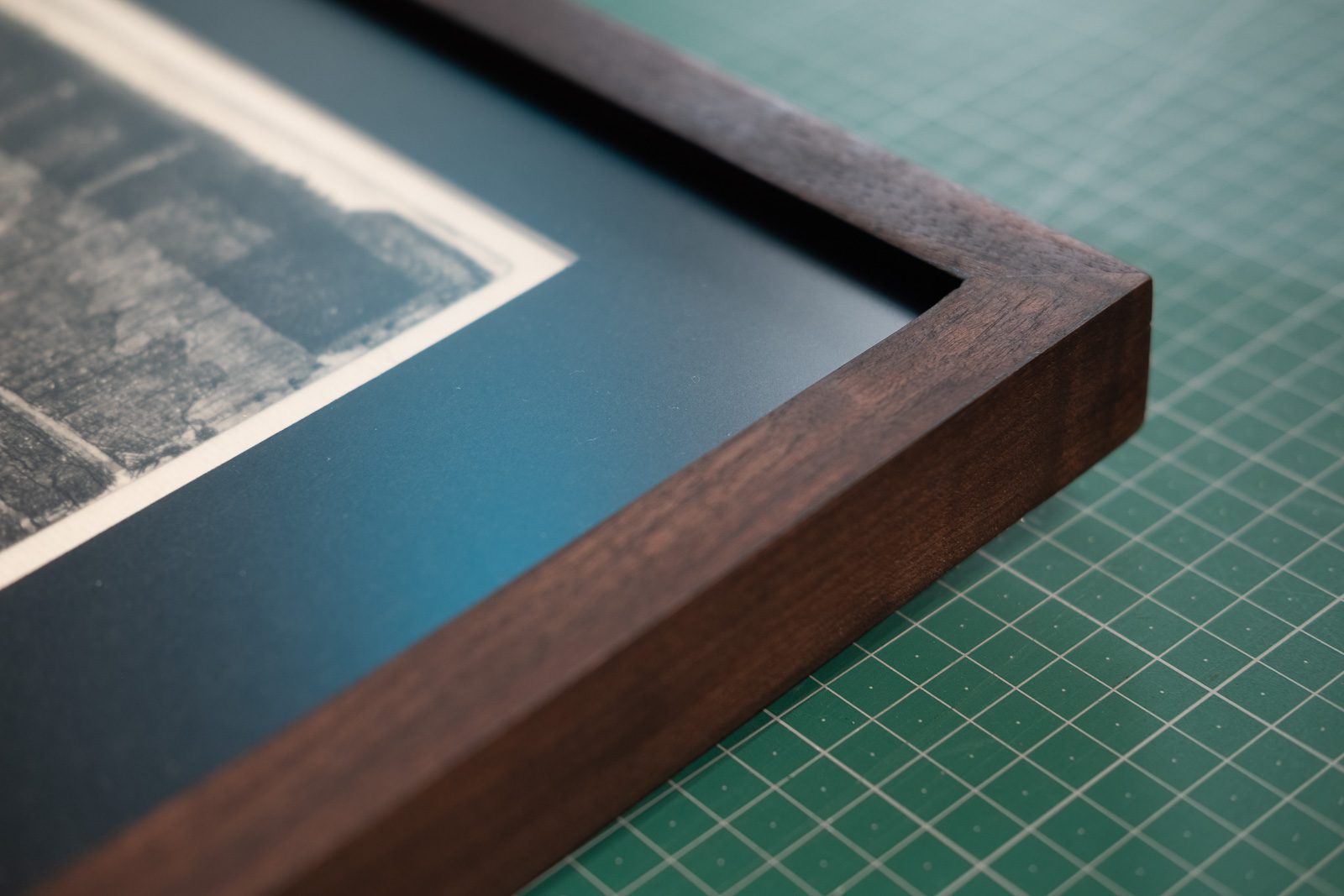 Walnut frame